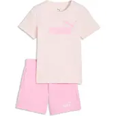 Puma Kinder Set T-Shirt Logo Tee + Short Set 685240-21 104 - Jasmine Flower - 104