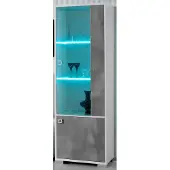 Xl Moebel Gmbh Wohnwand Doppel Vitrine Konsole TV-Tisch Schrankwand Glasvitrinen Wohnzimmer