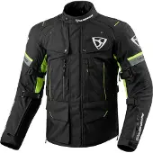 MUGENRACE T-Uno wasserdichte Motorrad Textiljacke, schwarz/gelb, XL