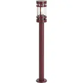 QAZQA Moderne Außenleuchte DunkelRot 80cm IP44 Gleam
