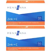 MensSana Zink+C Lutschtabletten 2x 2x90 St
