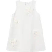 Mayoral Elegantes Kleid 3922 Écru Regular Fit