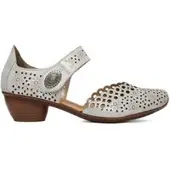 Rieker Halbschuhe 43753-90 Silberfarben