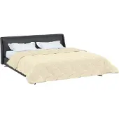 vidaXL Winterbettdecke Creme 240 x 260 cm Mikrofaser und Teddy-Fleece