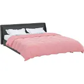vidaXL Winterbettdecke Gepolstert Rosa 220 x 240 cm Mikrofaser