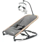 NEW BABY Baby-Schaukelstuhl Snuggle NewBaby grau