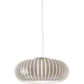 Kartell Hängelampe Teresa, alu / grau / zink, für Wohn- / Esszimmer, Kunststoff, Design, Pendelleuchte