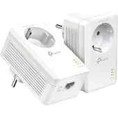 TP-LINK Powerline-Adapter AV1000 Gigabit mit integrierter Steckdose