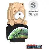 JEKCA Bricks Chow Chow Phone Stand 01S ST05DPS06
