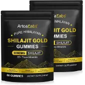 P-Beauty Shilajit Himalayan Gold Gummibärchen Fulvosäure 3000mg 2x60 St