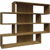 AEA Wohnzimmer Set Vitrine Kommode Wohnwände Kommoden Schrank Tisch Möbel Holz 4tlg