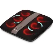 Homedics FM-TS12H-EU Shiatsu Fußmassagegerät mit Wärmefunktion, 28 Massageknoten, bis EU 47, schwarz