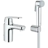 GROHE Eurosmart Cosmopolitan - Waschtisch-Einhebelmischer Hygienica, Chrom 23125000