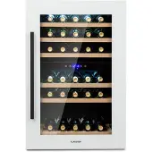 Klarstein Vinsider 41D Built-In Duo Quartz Edition Weinkühlschrank Einbaugerät Weiß
