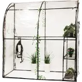 Hortus Vægdrivhus plast 215 x 200 x 100 cm (211-206)