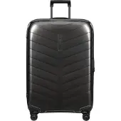 Samsonite Hartschalen-Trolley "ATTRIX, verschiedene Größen und Farben" 97 l 4 Rollen aus Polypropylen, mit Bodenfach, Reißverschlussfach und Tasche