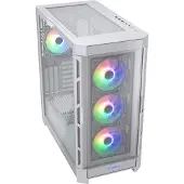 Cougar DUOFACE PRO RGB, Midi-Tower, ohne Netzteil, USB/Audio, ATX, 1x USB-C 3.1, 2x USB 3.0, 1x USB 2.0, weiß