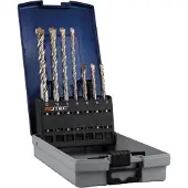 Nobrand Hammerbohrer-Set '200', Sds+, V-Breaker, 7-teilig, Ø5-12 Abs
