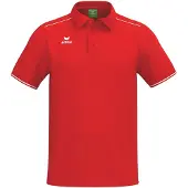 Erima Cmpt Poloshirt Rot/Weiß - 3XL