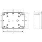 Schneider Electric Thalassa TBS, 241 mm, 168 mm, 291 mm, 1,24 kg, 1,21 kg, 250 mm