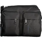 Mandarina Duck Damentasche Schwarz: Verstellbarer Gurt, Praktische Taschen, Stilvoll