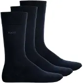 BOSS Dreierpack mittelhohe Socken aus Stretch-Gewebe Grösse 43-46