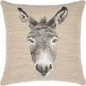 PAD Dekokissen "MOO" Made in Europe, Kissenhülle ohne Füllung, 1 Stück, Tiermotiv, 45x45 cm