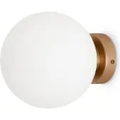 Maytoni Wand- und Deckenleuchte Basic Form in Gold und Weiß E14 180mm