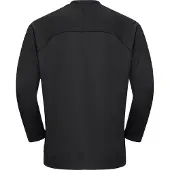 Jack Wolfskin Langarmshirt "DAILY EASE LS M", Herren, Gr. S (48), schwarz, Obermaterial: 100% Polyester, Shirts Langarmshirt