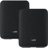 WIIM Sound LITE Twin Pack, 2.0 Kanäle, 5,08 cm (2"), 10,2 cm (4"), 100 W, 50 W, 50 W