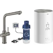 GROHE Red Duo, Standard, Graphit, Hebelgriffe, Einzelbild, Typ L, Keramik