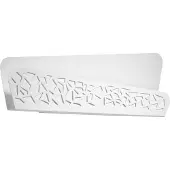 Sollux Wandleuchte ALIZA weiß 2xG9 8W Stahl/PVC 15x6x40cm