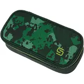 Tenneco Walker Schlampermäppchen Fame 2.0 Pencil Box Camo Green dunkelgrün