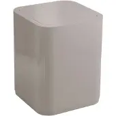 Gedy SEVENTY Mülleimer kippbar, 8l, plastik ABS, Beige