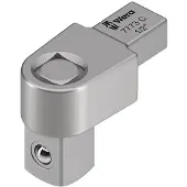 Wera 05078210001, Buchse, 1/2", Metrisch/imperial, 1 Kopf/Köpfe, 9,12 mm, Chrom-Vanadium-Stahl