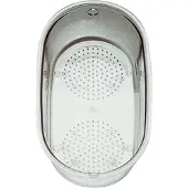 Pyramis 525000201 Restebeckeneinsatz aus Kunststoff / Resteschale transparent / Einsatz
