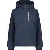 CMP Woman Jacket Fix Hood Titanio D50