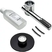 Pro-Ject VC-S 7-Zoll-Kit mit synthetischem schwarzem Flansch für VC-S Plattenwaschmaschine