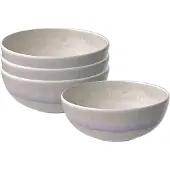 Villeroy & boch Schale "Schüsseln Perlemor Sand 590 ml 4er Set beige" 4 tlg.