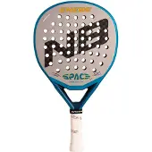Enebe Space 2.0 Padelschläger, Hybrid-Form, 12K Carbon, 38 mm Profil, mittlere Balance