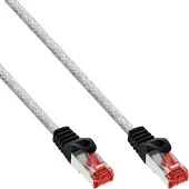 InLine Patchkabel, S/FTP (PiMf), Cat.6, 250MHz, PVC, Kupfer, transparent, 10m, 10 m, Cat6, S/FTP (S-STP), RJ-45, RJ-45, Transparent