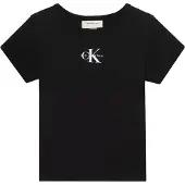 Calvin Klein T-Shirt LVCKSJB11G Schwarz Regular Fit