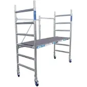 Asc Group Zimmergerüst 75x190 cm Plattform ohne Luke, Arbeitshöhe bis 3 m