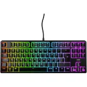 Cherry XTRFY K4V2 RGB TKL, Kabelgebunden, USB, Mechanischer Switch, QWERTY, RGB-LED, Schwarz