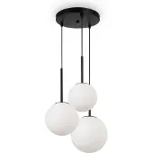 Maytoni Basic form Pendelleuchte, Hängeleuchte 3x E14 Schwarz-Matt