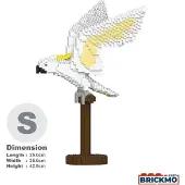 Jekca Bricks Sulphur-crested Cockatoo 02S ST19MA16