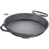 Contacto Eisenguss-Riesenpfanne, Höhe: 120 mm, ø: 800 mm