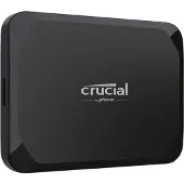 Crucial X9, 1 TB, USB Typ-C, 3.2 Gen 2 (3.1 Gen 2), 1050 MB/s, 10 Gbit/s, Schwarz