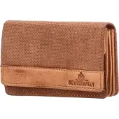 The Skandinavian Brand Damen Leder Geldbörse Quer - Cognac : Cognac Farbe vom Hersteller: Cognac