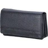 The Skandinavian Brand Damen Leder Geldbörse Quer - Black : Black Farbe vom Hersteller: Black